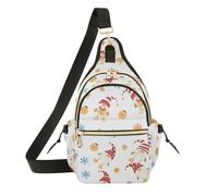 OWFKAY Borsa a tracolla con gnomi elfi, per donne e uomini, antifurto, da viaggio, escursionismo