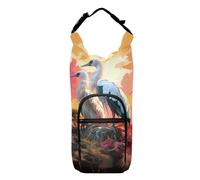 OWFKAY Borsa porta bottiglie d'acqua con coppia di uccelli sulla parte superiore dell'albero portabottiglie portabottiglie sportiva accessori, Multicolore, Taglia unica, Borsa per bottiglia d'acqua