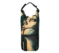 OWFKAY Borsa portabottiglie con fatina con mezzogiorno e stella nel cielo, porta bottiglia sportiva, Multicolore, Taglia unica, Borsa per bottiglia d'acqua
