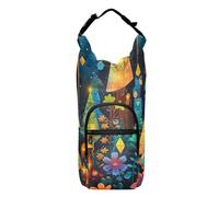 OWFKAY Borsa portabottiglie da fiaba con legni fiabeschi, porta bottiglia sportiva, Multicolore, Taglia unica, Borsa per bottiglia d'acqua