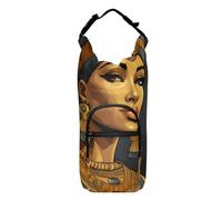 OWFKAY Borsa Portabottiglie Egitto Regina Ritratto Bottiglia Holder Sport Bottiglia di Acqua Accessori, Multicolore, Taglia unica, Borsa per bottiglia d'acqua