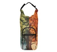 OWFKAY Borsa Portabottiglie Quattro Stagioni Albero Fantasy Art Bottiglia Holder Sport Bottiglia di Acqua Accessori, Multicolore, Taglia unica, Borsa per bottiglia d'acqua