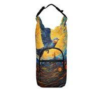 OWFKAY Borsa Portabottiglie Uccello Volare Sopra Montagne Portabottiglie Porta Bottiglia Sport Accessori, Multicolore, Taglia unica, Borsa per bottiglia d'acqua