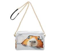 OWFKAY Borse a tracolla per le donne in pelle PU Borse a tracolla a tracolla borse messenger borse regolabili con cinturino largo bella marrone Capybara