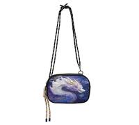 OWFKAY Borse per telefono cellulare piccole borse a tracolla portafoglio da donna mini borsa a tracolla Il bellissimo drago in pittura a olio