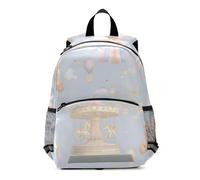 OWFKAY Carousel - Zaino per bambini con ruota panoramica, per bambini, per la scuola e la scuola