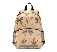 OWFKAY Fall Leaf Bow Zaino per bambini Zaini scuola per ragazze ragazzi bambini zaino piccolo