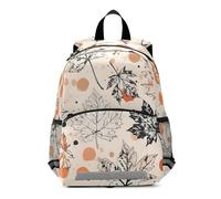 OWFKAY Grunge Maple Leaf - Zaino per bambini, per la scuola materna, per ragazze, ragazzi, bambini, piccolo
