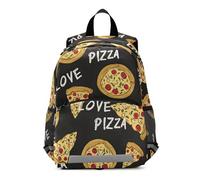 OWFKAY Love Pizza - Zaino per bambini, per la scuola materna, per ragazzi, ragazze, bambini, piccolo