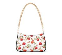 OWFKAY Pochette a tracolla tote borse da donna borsa hobo borsa melograno frutta con chiusura a cerniera