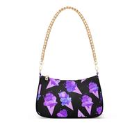 OWFKAY Pochette a tracolla Tote Borse da donna Hobo Borse Borsa Borsa Ice Cream Cone stravagante con chiusura a cerniera