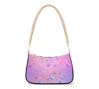 OWFKAY Pochette a tracolla Tote Borse da donna Hobo Borse Borsa Dreamy Love Pattern con chiusura a cerniera