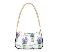 OWFKAY Pochette a tracolla Tote Borse da donna Hobo Borse Borsa Lavanda Modello con Chiusura a Cerniera