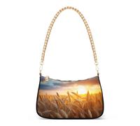 OWFKAY Pochette a tracolla Tote Borse da donna Hobo Borse Borsa Sunrise Grano con chiusura a cerniera