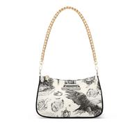 OWFKAY Pochette a tracolla Tote Borse per le donne Hobo Borse Borsa Statua della Libertà con Chiusura a Cerniera