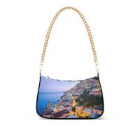 OWFKAY Pochette Borsa a Spalla Tote Borse da Donna Hobo Borse Borsa Costiera Amalfitana Italia con Chiusura a Cerniera
