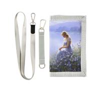 OWFKAY Portafogli per bambini per ragazzi e ragazze portafoglio a tre ante per bambini piccolo bello con cerniera tasca portamonete borsa regalo, Bellissimo., 12.5×23cm, Moderno