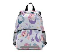 OWFKAY Zainetto per bambini con graziose sirene, per la scuola materna, per ragazze e bambini, piccolo