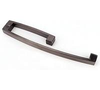 OWIEN 304 Acciaio inossidabile Push Pull Pull Himpora, maniglia porta scorrevole da 9 "Porta di fienile for legno anteriore/porta in vetro(Black Titanium)