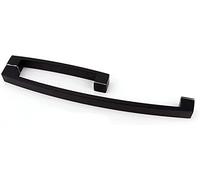 OWIEN 304 Acciaio inossidabile Push Pull Pull Himpora, maniglia porta scorrevole da 9 "Porta di fienile for legno anteriore/porta in vetro(Matte Black)