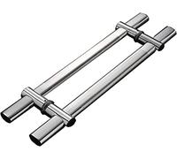 OWIEN Distanza regolabile Distanza dell'ufficio Manico della porta in vetro, Push Pull Port Himpora, maniglia a traino della porta, manopola della porta del bagno(80cm)
