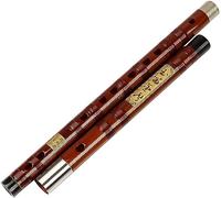 OWIEN Flauto professionale da suonare per studenti adulti in bambù strumento flauto cinese Dizi, strumento flauto (F)