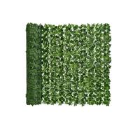 OWIJI Edera Finta Da Esterno Per Balcone Siepe 1x3 M Pianta Ringhiera Foglie Decorativa Erba Sintetica Frangivista Pannello Terrazzi Parete Verde