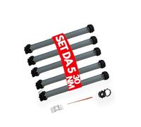 OWIJI Motore Tapparelle Elettrico 30 NM Set da 5 Tapparelle 60 Kg Avvolgibile Silenzioso 270W Kit Montaggio Completo Casa Ufficio