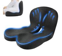 OWill Cuscino Sedia Ufficio in Memory Foam, Cuscino Emorroidi, Cuscino Coccige e Cuscino Auto, Benefico per Alleviare la Stanchezza Cuscino Antidecubito per Sedia a Rotelle, Circolazione Sanguigna