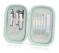 OWill Kit Unghie, 10 Pezzi Set Manicure, Set Unghie e Kit Pedicure da Uomo e Da Donna, Set Manicure Professionale, Kit per Unghie Ideale per la Cura Della Persona o Come Regalo per Amici e Familiari