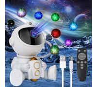 OWill Proiettore Stelle Soffitto, Astronauta Proiettore Stelle con Telecomando, Proiettore Stelle Soffitto Bambini 8 Modalità, Regalate a Vostro Figlio un Pezzo del Cielo Stellato