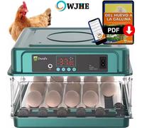 OWJHE 24/36 Incubatrice per uova con cassetto Tipo EggIncubator con rifornimento automatico del letto d'acqua onico e controllo della temperatura 24 Eggs