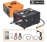 OWJHE 4500Psi 30Mbar PCP Pompa del compressore d'aria 12V/110V/220V Alimentazione Olio/Alta pressione senza acqua Applicare alla bottiglia subacquea