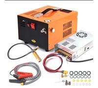OWJHE 4500Psi 30Mbar Pompa portatile per compressore d'aria PCP 12VDC/110V/220V Bottiglia per immersione ad alta pressione senza olio/acqua