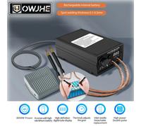 OWJHE 8000W Mini Kit Saldatore a punti FAI DA TE Automat 18650 Batteria di Saldatura Portatile Macchina di Saldatura a punti Penna Per 0.2MM Striscia di Nichel