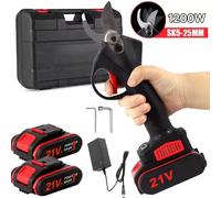 OWJHE Cesoie elettriche da giardino senza spazzole per frutta da giardino Bonsai Forbici da giardino elettriche a batteria Attrezzo da giardino per batteria Makita