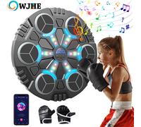 OWJHE Nuova macchina da boxe musicale Smart Bluetooth montata a parete Music Boxing Trainer Palestra Boxe elettronico Attrezzatura per punzonatura bersaglio