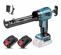 OWJHE Pistola per colla per vetro elettrica Strumento sigillante per colla adesiva per vetro cemento Porte in vetro senza fili Pistola per cucire per riempimento finestre