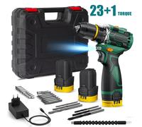 OWJHE Trapano a batteria 16.8V 55N.M Mini utensili elettrici wireless Batteria agli ioni di litio DC Cacciavite elettrico Perforatrice domestica fai da te