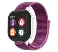OWKEY Cinturino di ricambio per bambini compatibile con Gizmo Watch 3 2 1/Gabb Watch 3 2 1, cinturino traspirante in nylon con gancio e anello con perni a sgancio rapido da 20 mm (Pitaya)