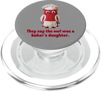 Owl Baker Figlia Amleto Shakespeare Citazione Tragedia Giocare PopSockets PopGrip per MagSafe
