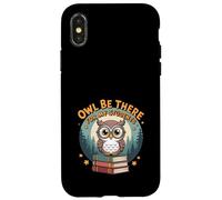 Owl Be There for My Students Back to School Gioco di parole per insegnanti Custodia per iPhone X/XS