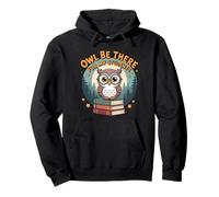 Owl Be There for My Students Back to School Gioco di Parole per Insegnanti Felpa con Cappuccio