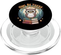 Owl Be There for My Students Back to School Gioco di parole per insegnanti PopSockets PopGrip per MagSafe