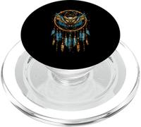 Owl Dreamcatcher Native American Indian Feathers Arts PopSockets PopGrip per MagSafe