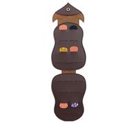 Owl Guitar Pick Case, PU Leather Guitar Plectrum Case, Animal Shape Guitar Pick Organizer, Guitar Pick Case with 18 Slots, Musician Accessories Pick Holder, Portable Guitar Pick Organizer Box