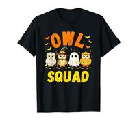 Owl Halloween Squad Costume | Happy Owloween Team Maglietta