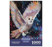 Owl Jigsaw Puzzle Impossible 1000 Pezzi Decorazione Per La Casa. Giochi Rilassamento E Intelligence Per Adulti E Ragazzi Da 14 Anni 70x50cm/1000pcs