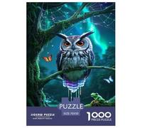Owl Jigsaw Puzzle Impossible 1000 Pezzi Decorazione Per La Casa. Giochi Rilassamento E Intelligence Per Adulti E Bambini Da 12 Anni 70x50cm/1000pcs