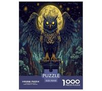 Owl Jigsaw Puzzle Impossible 1000 Pezzi Decorazione Per La Casa. Giochi Rilassamento E Intelligence Per Adulti E Ragazzi Da 14 Anni 70x50cm/1000pcs